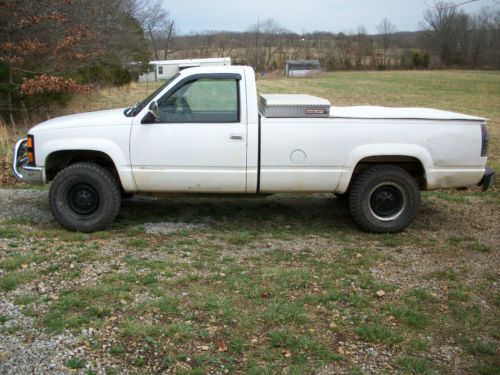 1995 Chevrolet K3500 Silverado Regular Cab 4X4 Pickup  NEW 7.4L MOTOR & TRANNY, image 2
