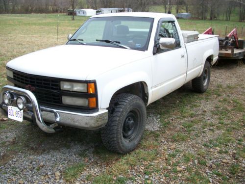 1995 Chevrolet K3500 Silverado Regular Cab 4X4 Pickup  NEW 7.4L MOTOR & TRANNY, image 3