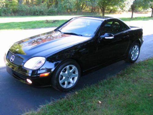 2002 mercedes benz slk 230 kompressor