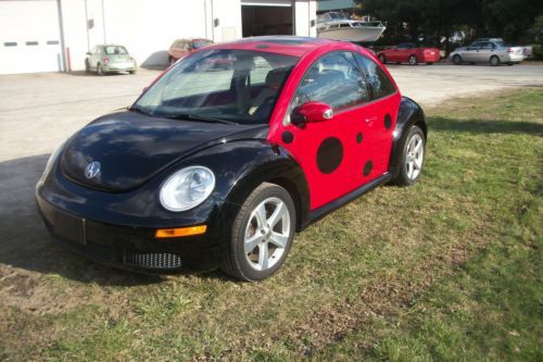 2007 volkswagen  new beetle 2.5, manual  sunroof