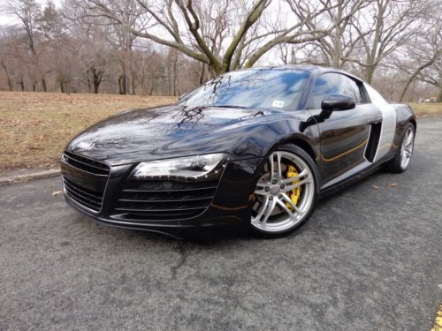 2009 audi r8 mint condition yellow calipers alcantara interior r-tronic