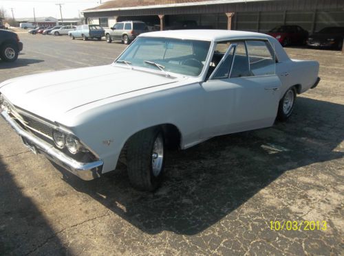 1966 chevrolet chevelle 4 door postless sedan