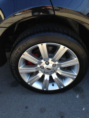 2010 Black / Ivory Land Rover Range Rover Sport Supercharged OEM Warranty RARE, US $48,999.00, image 6