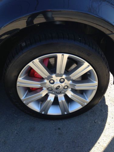 2010 Black / Ivory Land Rover Range Rover Sport Supercharged OEM Warranty RARE, US $48,999.00, image 7