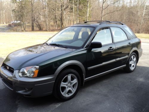 2004 subaru impreza outback wagon 4-door 2.5l