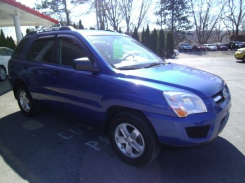 2009 kia sportage lx blue