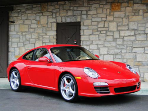 Stunning c4s, carrera 4s all-wheel drive, 6 speed, 997, sport exhaust, 385hp