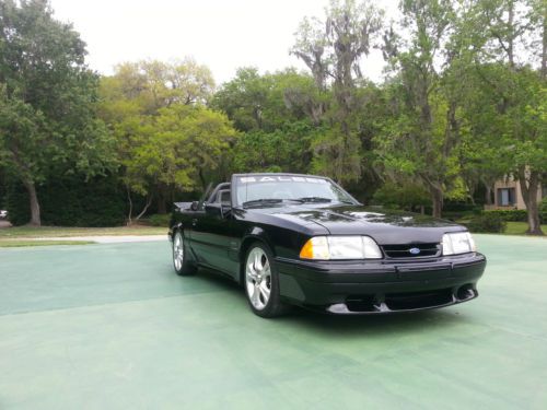 1989 mustang saleen supercharged convertible