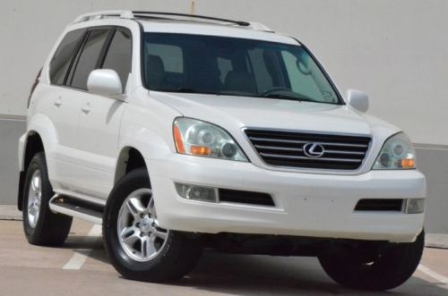 2006 lexus gx 470 4x4 lth/htd seats s/roof r/entertainment $699 ship