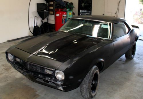 1968 camaro v8 automatic, project lots of parts california car