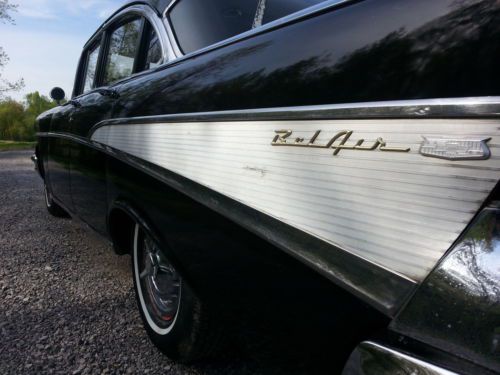 1957 chevrolet bel air  4-door