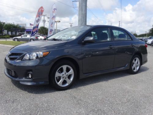 2012 toyota corolla s
clean car clean carfax warranty  34 mpg