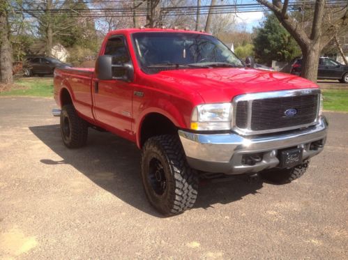 2004 ford f-250 super duty power-stroke diesel lifted low miles!!