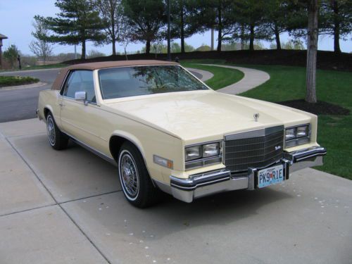 1985 cadillac eldorado base coupe 2-door 4.1l