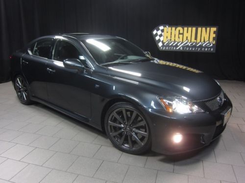 2008 lexus is-f, 416hp 5.0l v8, 8-spd f spec sport shifter, nav / levinson pkg