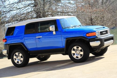 07 toyota fj cruiser 4x4 automatic 65k miles vodoo blue financing shipping suv