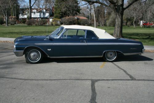 Ford sunliner convertible 4 speed