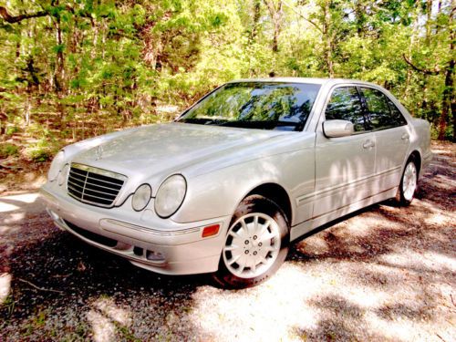 2000 mercedes-benz e-class e320 sedan 4matic w210