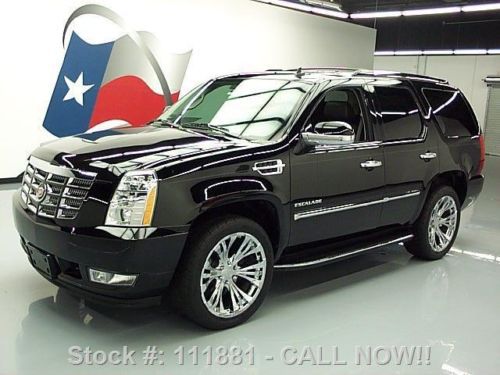 2012 cadillac escalade lux awd sunroof nav 22&#039;s 30k mi texas direct auto