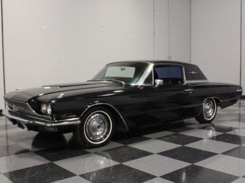 Black on black, sleek hardtop, 390 v8, auto, ps, pb, affordable classic luxury!!