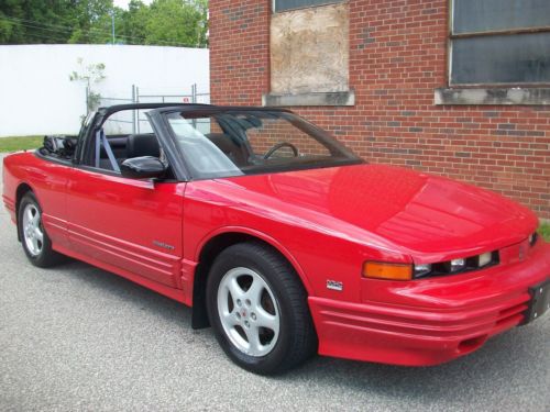 1993 oldsmobile cutlass supreme convertible 2-door 3.4l. loaded. good miles