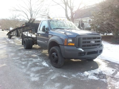 Ford f450 low miles!!!! diesel with quality trailer car hauler car trailer