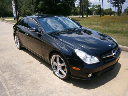 Gorgeous 2006 black on black mercedes benz cls 500