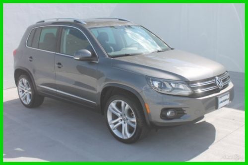 2012 volkswagen tiguan 13k miles*premium*navigation*leather*sunroof*we finance!