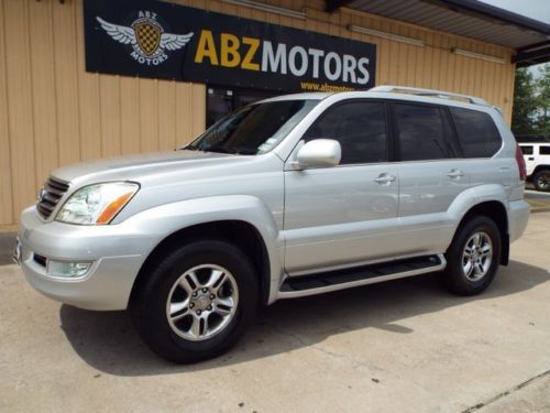 2008 lexus gx470 navi,heated seats, rear dvd,3rd row