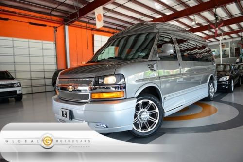 13 chevrolet express explorer limited se conversion 10k rear camera 6 cpt sts