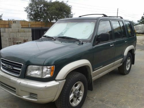 1999 trooper green 4 door 4wd 5 spd