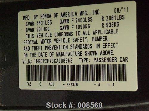 2012 HONDA ACCORD EX SEDAN AUTOMATIC SUNROOF 34K MILES TEXAS DIRECT AUTO, US $17,980.00, image 11