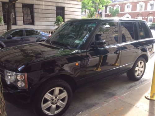 Low miles, top of the line, black range rover, fully loaded, looks brand new