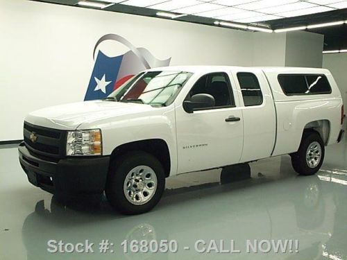 2013 chevy silverado ext cab camper shell tow hitch 1k texas direct auto