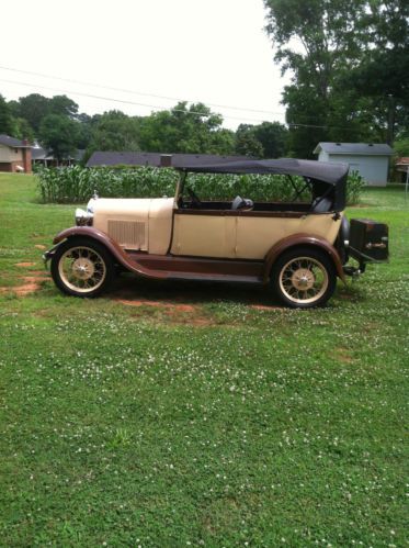 1928 ford model a phaeton! restored! estate sale!