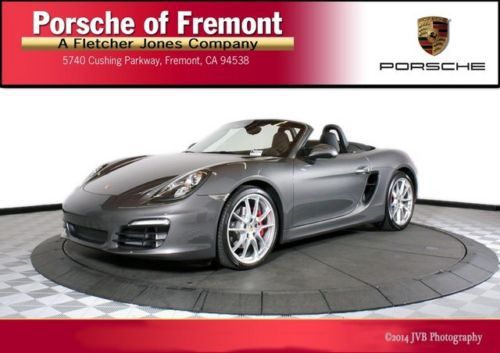 2013 porsche boxster s, one owner, low miles, sport chrono pkg, navigation!