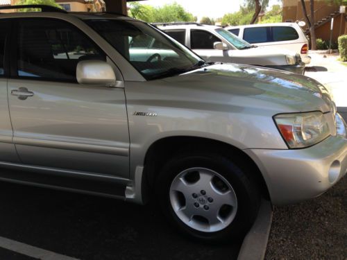 2004 toyota highlander limited v6 3rd row seat