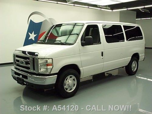 2009 ford e-350 xlt 5.4l v8 12-pass park assist 73k mi texas direct auto