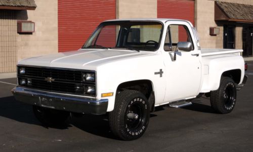 California original, 1984 chevy silverado stepside 4x4, 149k orig, *no reserve*