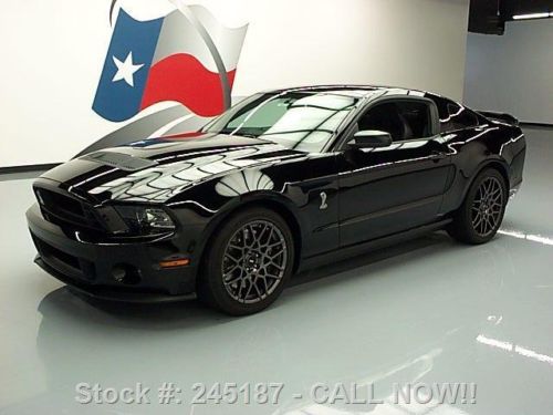 2014 ford mustang shelby gt500 svt cobra recaro nav 1k texas direct auto