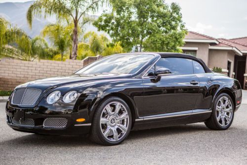 2007 bentley continental gtc convertible 2-door 6.0l