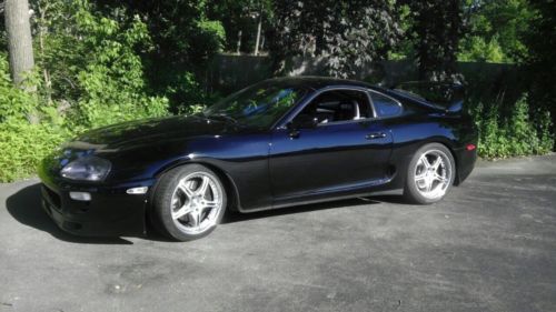 1995 toyota supra black on black