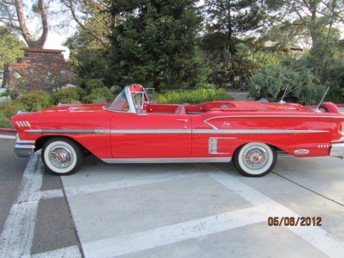 1958 chevrolet impala convertible