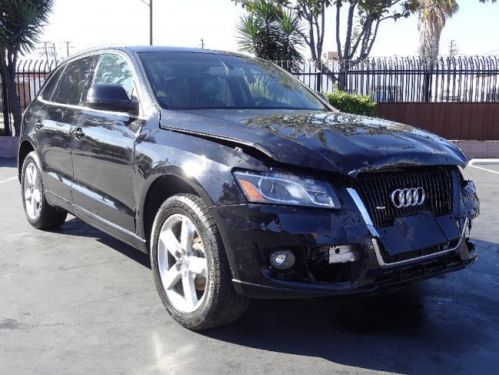 2010 audi q5 3.2 quattro premium damaged rebuildable project fixer starts! l@@k!