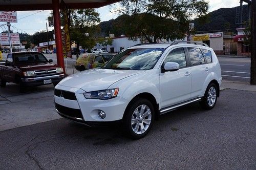 2013 mitsubishi outlander se awc, third row seat, remote start, only 84 miles!