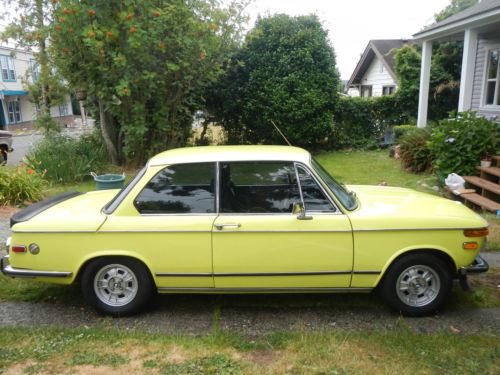 1972 bmw 2002 tii 32,000 miles