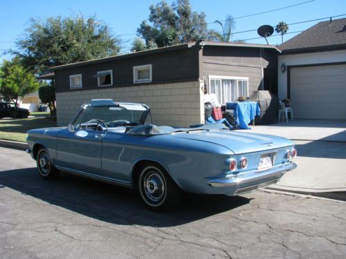 MONZA CONVERTIBLE, FLAT 6, POWERGLIDE AUTO,  STOCK, RUNS & DRIVES GREAT!!, image 5