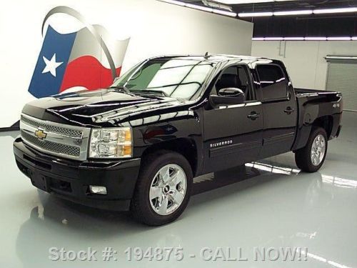 2010 chevy silverado ltz crew 4x4 leather nav rear cam texas direct auto