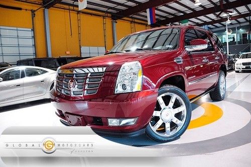 10 cadillac escalade premium bose 1-owner moonroof pdc xexon rear-camera