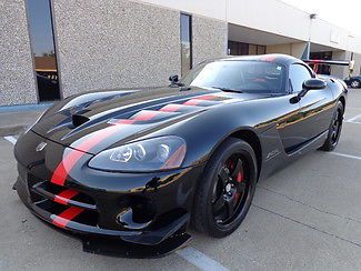 2009 dodge viper coupe srt10 acr carfax certified-one owner-pristine condition